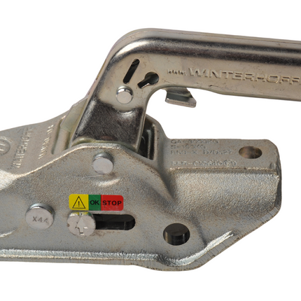 Winterhoff Winterhoff WW30-D3 - rond 50 mm - 3000 kg - Boîtier d'attelage freinée - M14/M12