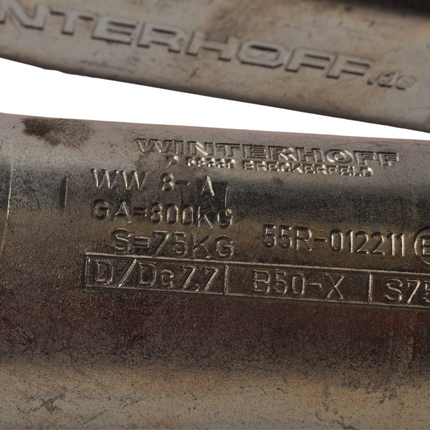 Winterhoff Winterhoff WW8-A - rond 50 mm - 800 kg - Têtes d'attelage non freinées