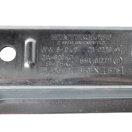 Winterhoff Winterhoff WW8-D40 - Douille 40 mm - 800 kg - Têtes d'attelage non freinées