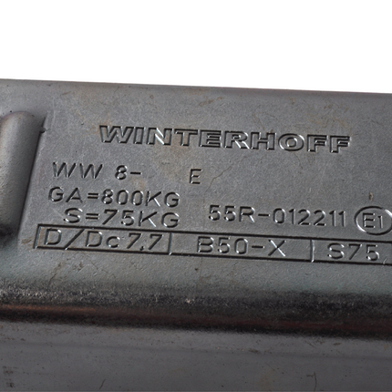 Winterhoff Winterhoff WW8-E - Douille 50 mm - 800 kg - Têtes d'attelage non freinées