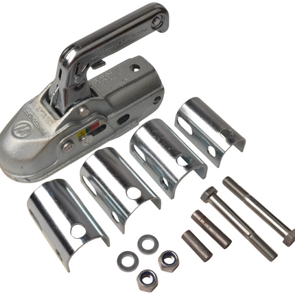 Winterhoff Winterhoff WWK+Z - rond 35/40/45/46/50/51 mm - 3000 kg - Boîtier d'attelage freinée