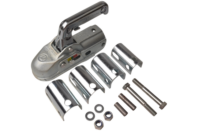 Winterhoff Winterhoff WWK+Z - rond 35/40/45/46/50/51 mm - 3000 kg - Boîtier d'attelage freinée