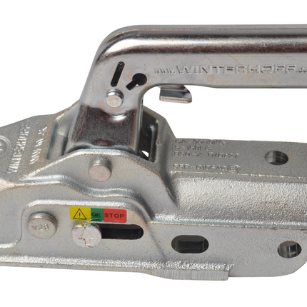 Winterhoff Winterhoff WWK+Z - rond 35/40/45/46/50/51 mm - 3000 kg - Boîtier d'attelage freinée