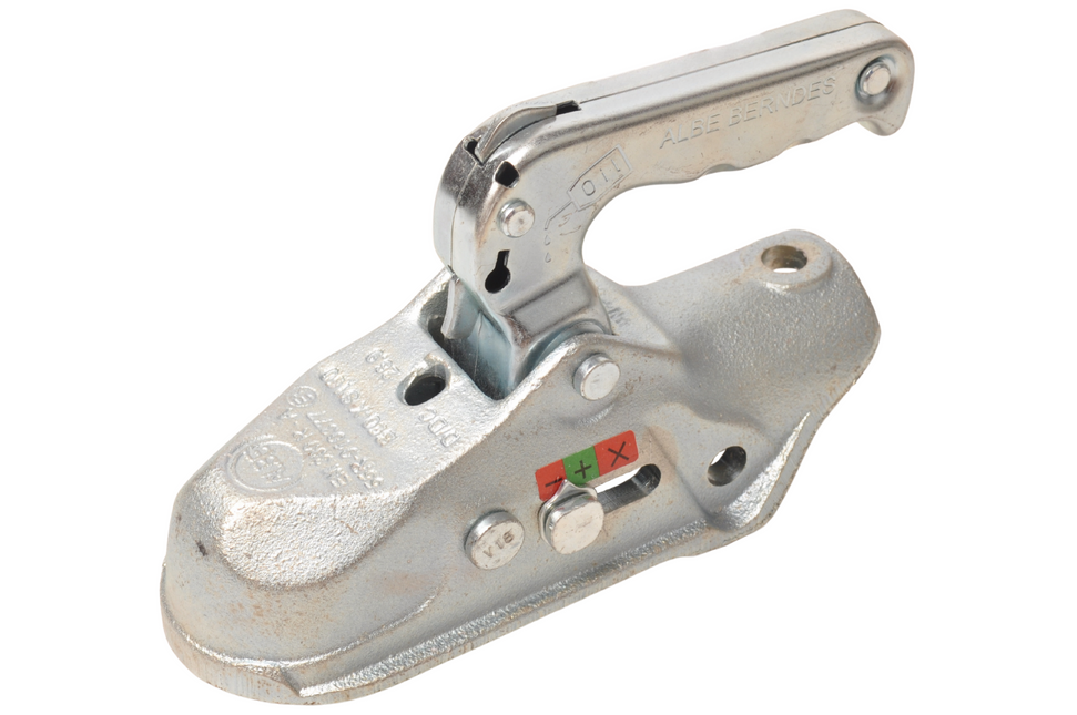 Winterhoff Winterhoff/Albe EM300RA - rond 45 mm - 3000 kg - Boîtier d'attelage freinée