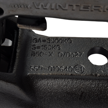 Winterhoff Winterhoff/Albe EM300RB - rond 50 mm - 3000 kg - M14 - Boîtier d'attelage freinée
