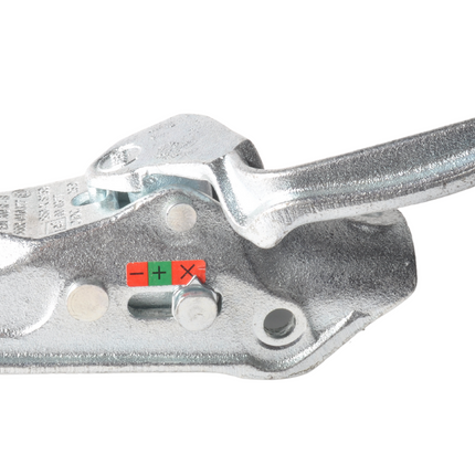 Winterhoff Winterhoff/Albe EM300RBS - rond 50 mm - 3000 kg - Boîtier d'attelage freinée avec poignée latérale