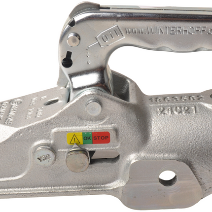 Winterhoff Winterhoff/Albe EM350RD - rond 65 mm - 3500 kg - Boîtier d'attelage freinée