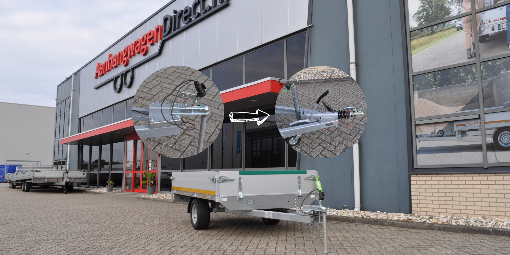 Comment transformer une remorque non freinée en une remorque freinée ?