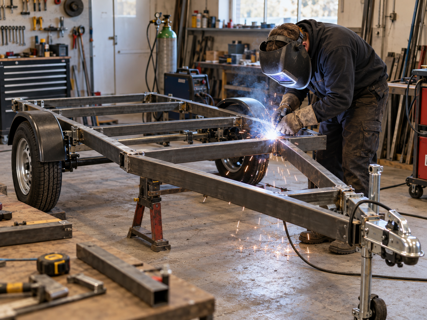 Fabriquer sa propre remorque : est-ce autorisé en France ?