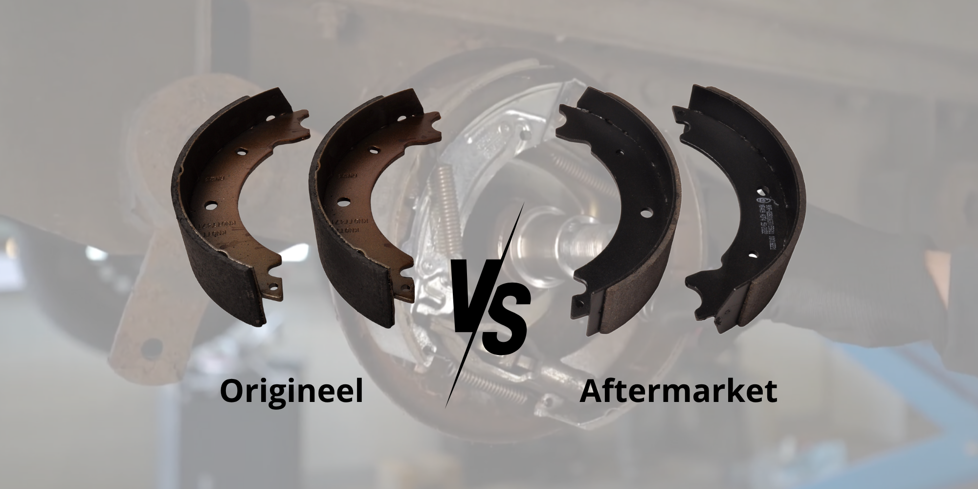 Quelle est la différence entre les mâchoires de frein d'origine et les mâchoires de frein aftermarket ?