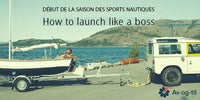 Début de la saison des sports nautiques!