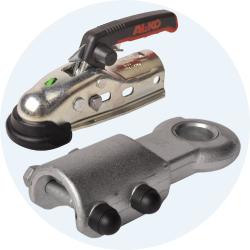Tête D'attelage Freinée Al-ko Soft Dock – Jusqu'à 1600 Kg – Pour Boule 50 Mm