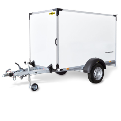 Volledig overzicht gesloten aanhangers van Humbaur - Anssems en Powertrailer  (1)