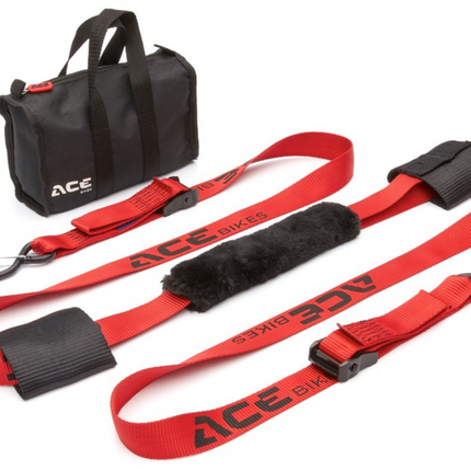 Acebikes Acebikes Buckle-Up - Sangle pour guidon de moto - sac de transport inclus