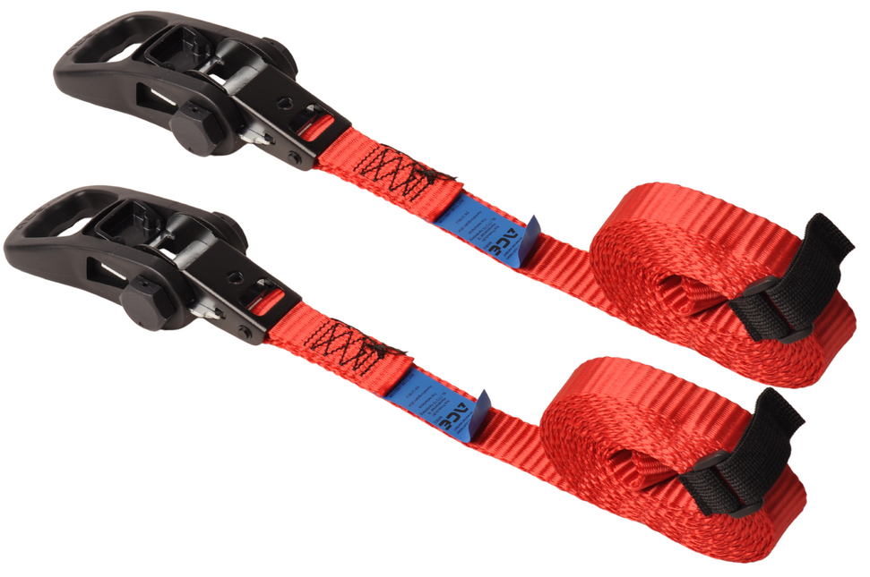Acebikes Acebikes Ratchet Essential Pack de 2 – kit de sangles pour harnais de roue