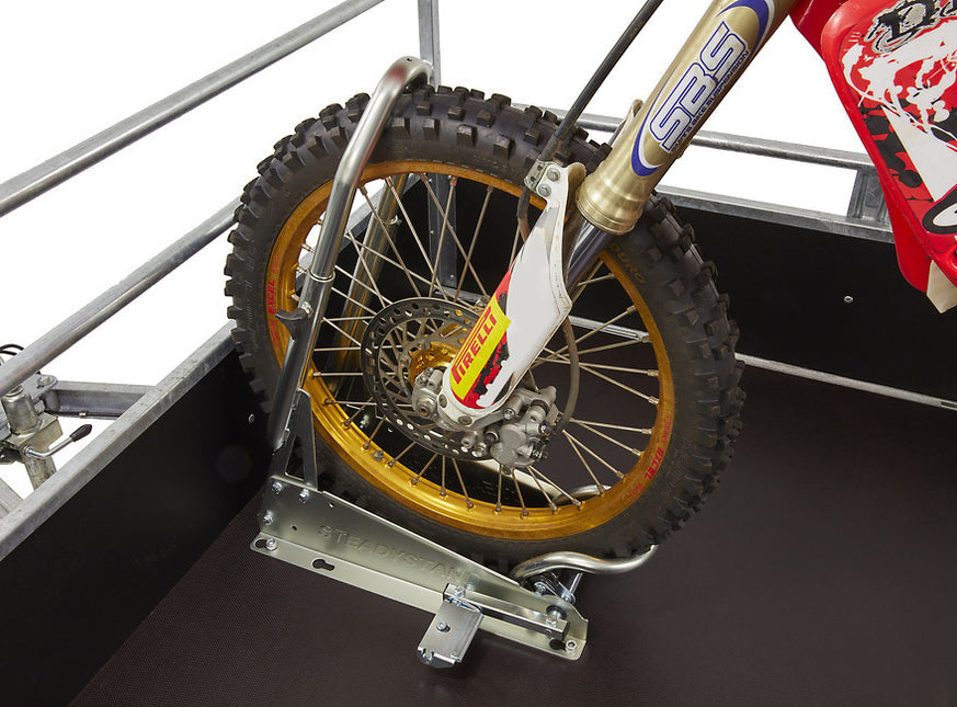 Acebikes Acebikes Steadystand Cross - Bloque roue moto pour vélos tout-terrain pour remorques et camionnettes