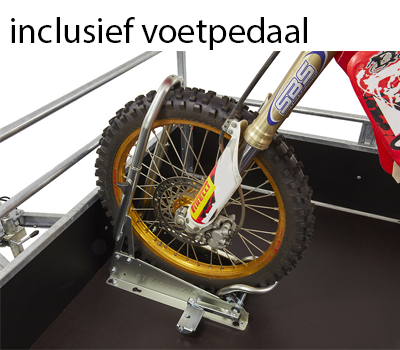 Acebikes Acebikes Steadystand Cross - Bloque roue moto pour vélos tout-terrain pour remorques et camionnettes