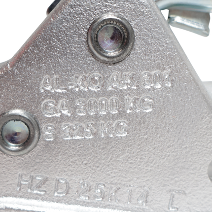 AL-KO AL-KO AK301 - rond 45/50 mm - 3000 kg - Boîtier d'attelage freinée