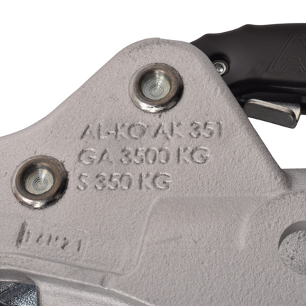 AL-KO AL-KO AK351 - rond 60 mm - 3500 kg - Boîtier d'attelage freinée