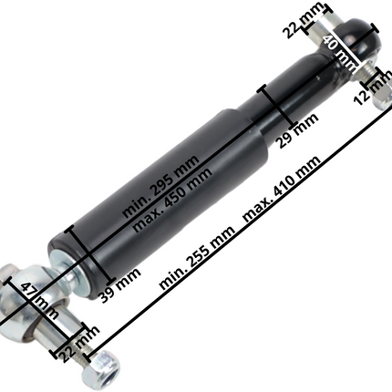 AL-KO AL-KO Amortisseur Octagon noir 1500 kg