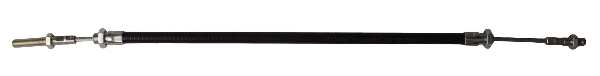 AL-KO AL-KO cable de traversée de remorque 490/760 + boulon fileté M12 (366185)