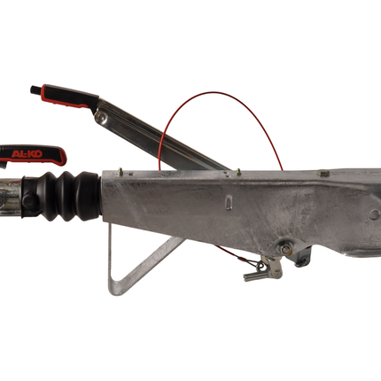 AL-KO AL-KO Frein à inertie pour remorque - 161S - capacité max : 1600 kg - carré 100 mm - y compris la console pour roue jockey