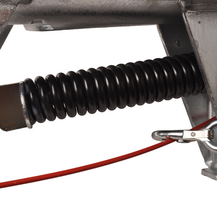 AL-KO AL-KO Frein à inertie pour remorque - 161S - capacité max : 1600 kg - connexion au timon en V - y compris la console pout roue jockey