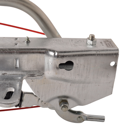 AL-KO AL-KO Frein à inertie pour remorque 251S - 2700 kg de capacité de traction maximale - raccordement timon en V - montage inférieur & supérieur