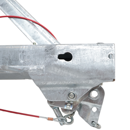AL-KO AL-KO Frein à inertie pour remorque - 251S - capacité max : 2600 kg - connexion au timon en V - montage inférieur