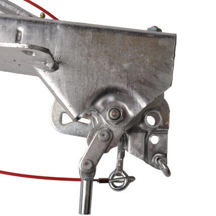 AL-KO AL-KO Frein à inertie pour remorque - 60S/2 - capacité max : 750 kg - connexion au timon en V