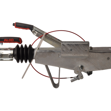AL-KO AL-KO Frein à inertie pour remorque 90S/3 - capacité de remorquage maximale de 1000 kg - prise de 70 mm - y compris le support de la roue jockey