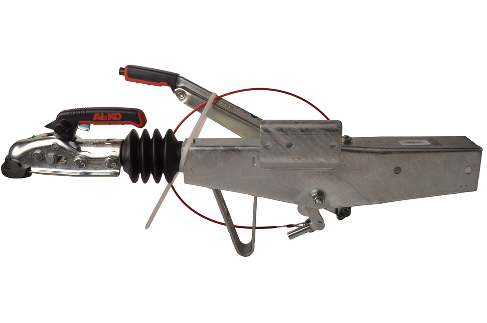 AL-KO AL-KO Frein à inertie pour remorque 90S/3 - capacité de remorquage maximale de 1000 kg - prise de 70 mm - y compris le support de la roue jockey