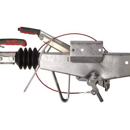 AL-KO AL-KO Frein à inertie pour remorque 90S/3 - capacité de remorquage maximale de 1000 kg - prise de 70 mm - y compris le support de la roue jockey