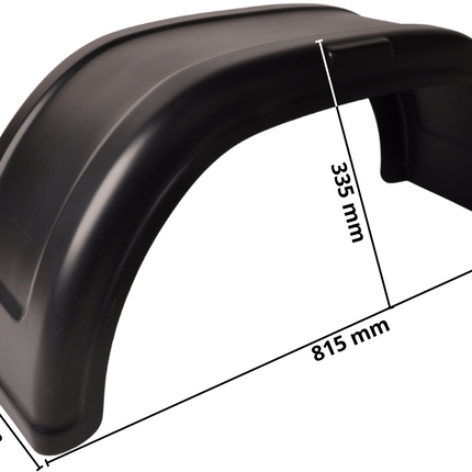 AL-KO AL-KO Garde boue 14/15 pouces - 815x255x335 mm