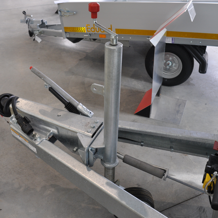 AL-KO AL-KO repliable Roue jockey - 60 mm - capacité de charge : 500 kg - charge lourde - plus-long
