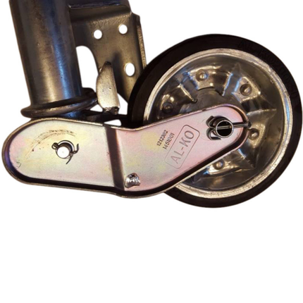 AL-KO AL-KO Roue jockey pliante - 60 mm - capacité de charge : 500kg - charge lourde