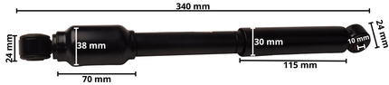 AL-KO Amortisseur à inertie 160/200/250SR/2,0VB