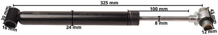 AL-KO Amortisseur à inertie 161S/161R, version courte (jusqu'à 1993) longueur 325 mm