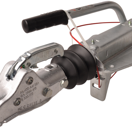 AL-KO Frein à inertie AL-KO pour remorque 251G – Capacité de traction maximale 3000 kg – Fixation timon en V – Montage inférieur/supérieur