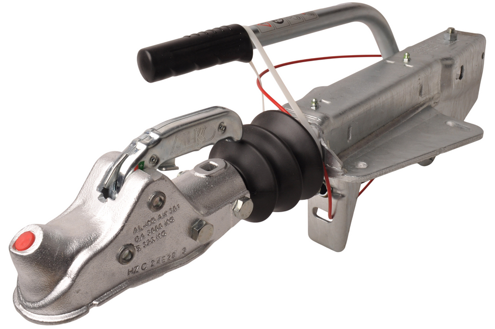 AL-KO Frein à inertie AL-KO pour remorque 251G – Capacité de traction maximale 3000 kg – Fixation timon en V – Montage inférieur/supérieur