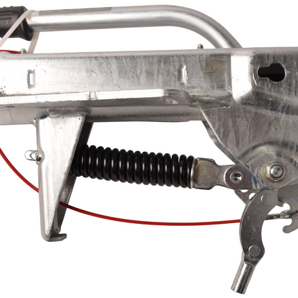 AL-KO Frein à inertie AL-KO pour remorque 251G – Capacité de traction maximale 3000 kg – Fixation timon en V – Montage inférieur/supérieur