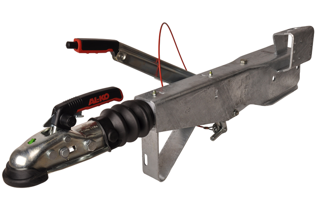 AL-KO Frein à inertie pour remorque 161S (1600kg) carré 100 mm - y compris le support de la roue jockey