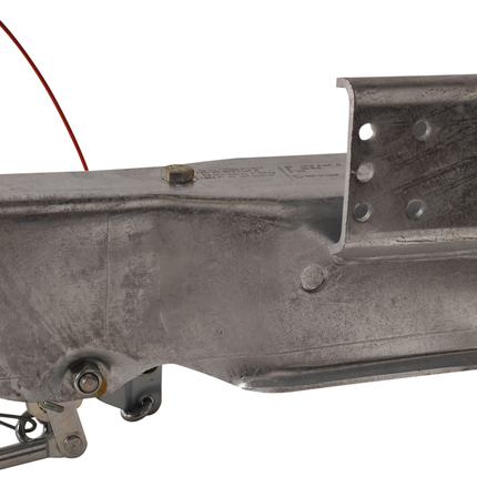 AL-KO Frein à inertie pour remorque 161S (1600kg) carré 100 mm - y compris le support de la roue jockey