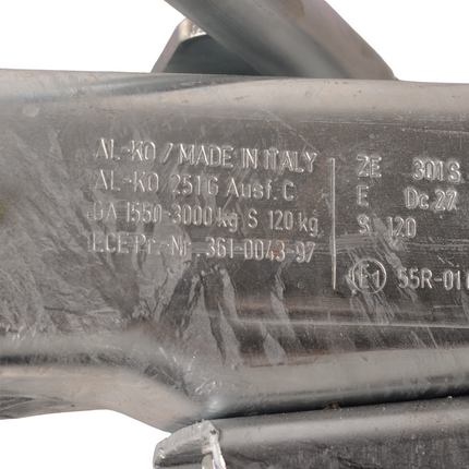 AL-KO Frein à inertie pour remorque 251G (3000 kg) Timon en V - structure