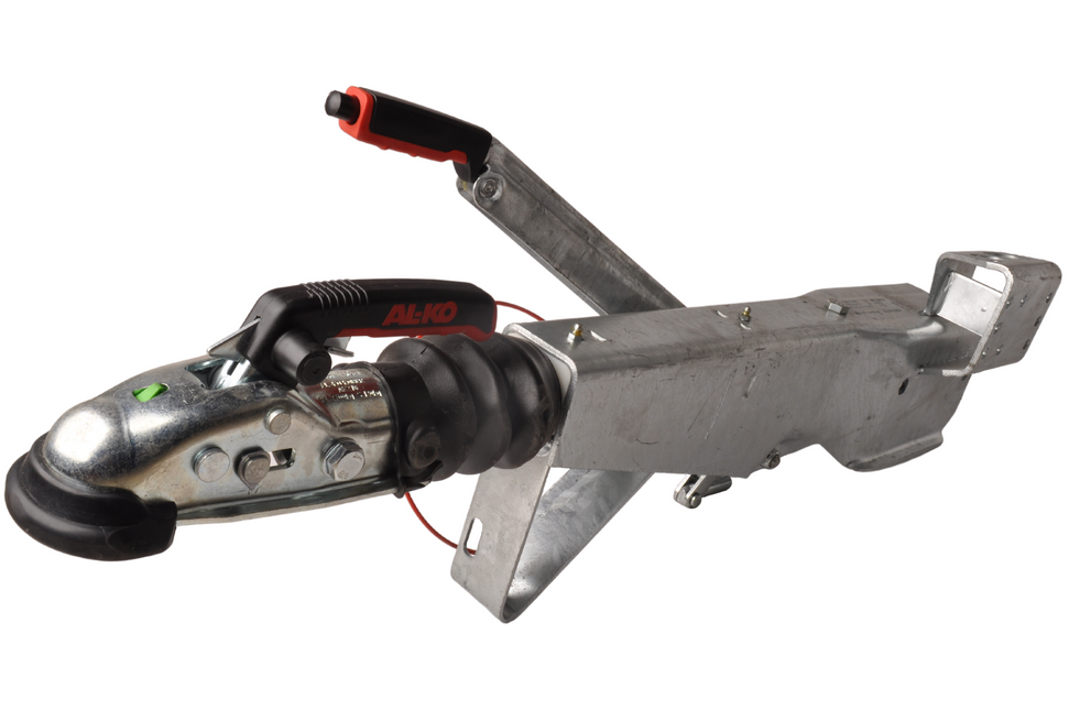 AL-KO Frein à inertie pour remorque 251S100 (2600kg) Carré 100mm - y compris le support de la roue jockey