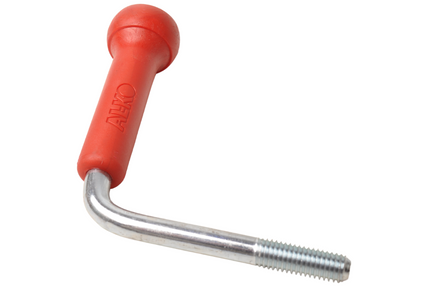 AL-KO Manivelle de rechange pour collier de roue jockey AL-KO – compatible avec freins à inertie 150V & 200V