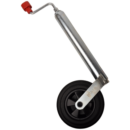AL-KO Roue jockey AL-KO Compact - 48 mm - capacité de charge : 150 kg - jante en plastique avec roue en caoutchouc massif