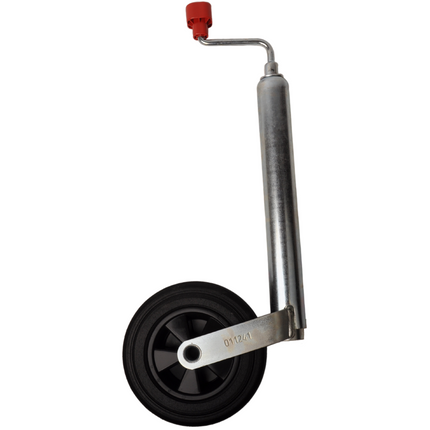AL-KO Roue jockey AL-KO Compact - 48 mm - capacité de charge : 150 kg - jante en plastique avec roue en caoutchouc massif