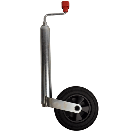 AL-KO Roue jockey AL-KO Compact - 48 mm - capacité de charge : 150 kg - jante en plastique avec roue en caoutchouc massif