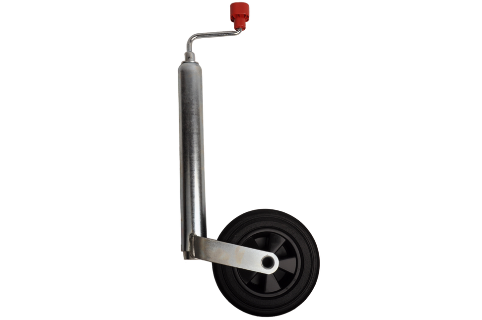 AL-KO Roue jockey AL-KO Compact - 48 mm - capacité de charge : 150 kg - jante en plastique avec roue en caoutchouc massif